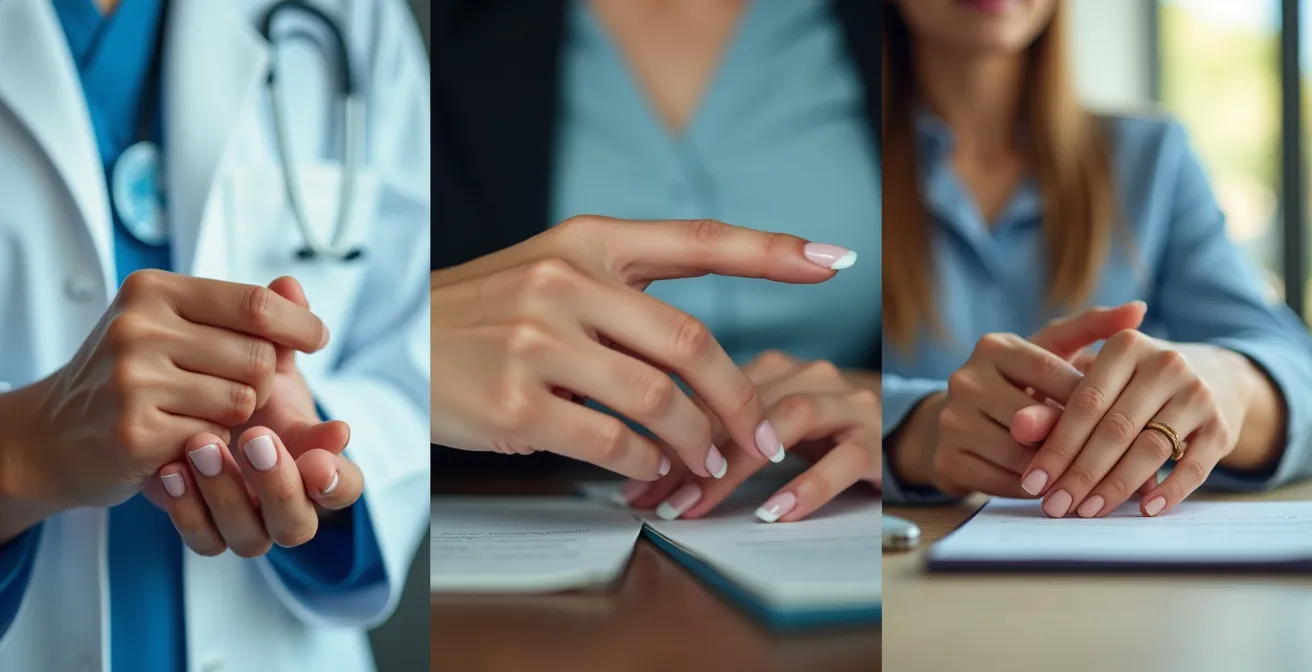 Verschiedene Berufsgruppen mit passenden Nagelsystemen